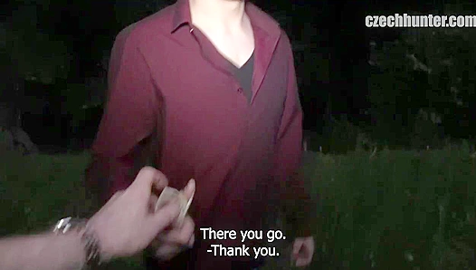 Two Hot Amateurs Suck & Fuck a Massive Cock - XXX Gay