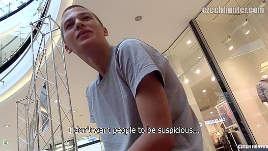 Czech Twink Takes Deep Ass Domination in Wild Czech Hunter Scene