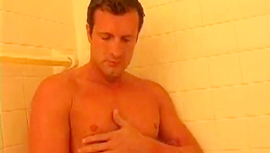 Chad Flexes His Thick Cock and Masturbates Hardcore - Hot Dudes Over 30