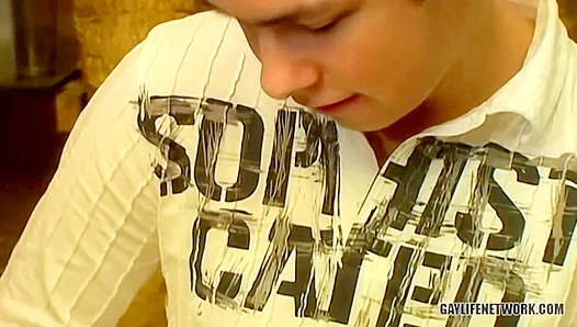 Cristian Strokes Himself Behind the Bar Before Serving Drinks