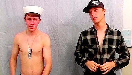 Sailor Boy Justin Craves Multiple Gay Orgasms