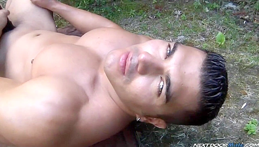 Diego's Pumped-Up Passion ~ Neighborly Cock Suction & Hard Cum