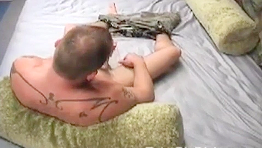 Tattooed Temptation ~ Jacob's Cool Ink & His Huge Cock