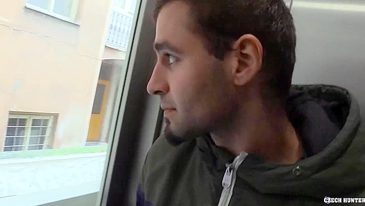 Hairy Czech Amateur Rides Cock, Gets Covered in Cum