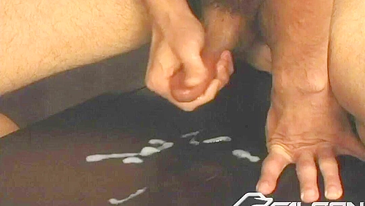 Hairy Brad B Takes It All ~ A Massive Cumshot Finale