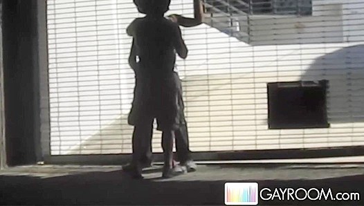 Hot Parking Lot Action ~ Two Horny Dudes Get Wild -Gayroom