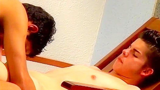 Vince and Corey Splash into Passion ~ Poolside Orgasms