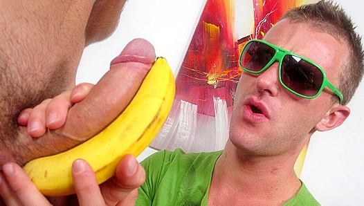 Cameron and Tristan Fill That Juicy Little Ass - Gay XXX