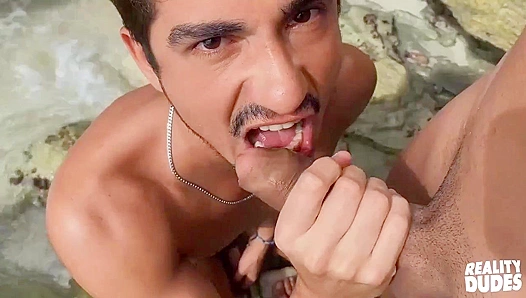 Marco and Lucca's Beachside Fuck Fest - Reality Dudes