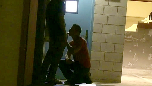 Sloppy Public Blowjob Gets Passionate ~ Gayroom