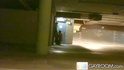 Sloppy Public Blowjob Gets Passionate ~ Gayroom