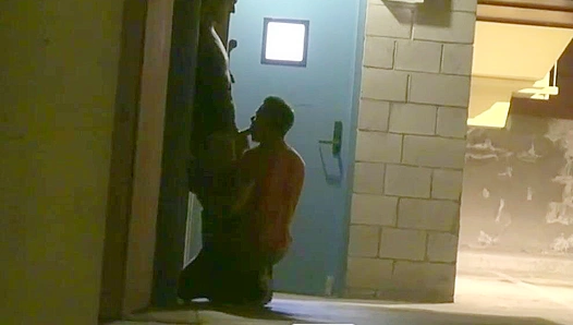 Sloppy Public Blowjob Gets Passionate ~ Gayroom