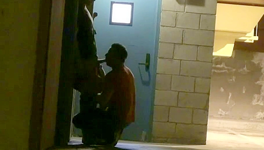 Sloppy Public Blowjob Gets Passionate ~ Gayroom