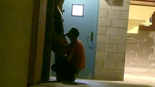 Sloppy Public Blowjob Gets Passionate ~ Gayroom