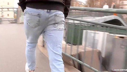 Blond Amateur Strips and Gets Fucked in POV - XXX Gay