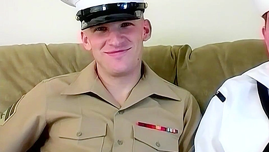 Two Military Hotties Get Rough & Fancy in a Steamy Fucking Session