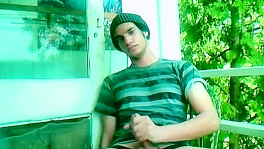 Tristan Jacks Off Outdoors for Your Pleasure - OurBoyFriends