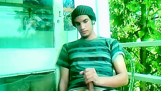 Tristan Jacks Off Outdoors for Your Pleasure - OurBoyFriends