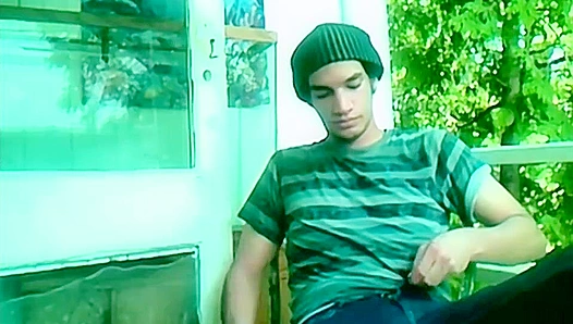 Tristan Jacks Off Outdoors for Your Pleasure - OurBoyFriends