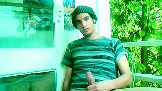 Tristan Jacks Off Outdoors for Your Pleasure - OurBoyFriends