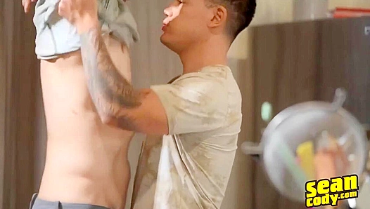 Beefy Threesome ~ Three Horny Men Get Wild - Sean Cody