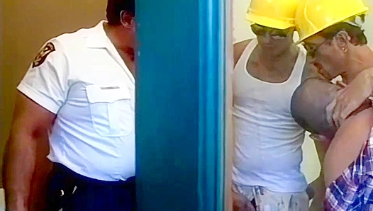 Hard-Hat Hotties ~ Construction Workers Get Wild in Gay Porn Fun - Bonus Hunks