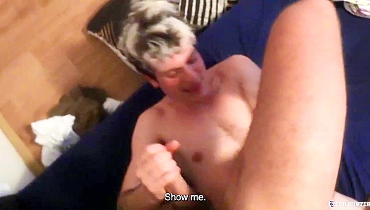 POV ~ Hairy Ass Bleached Pretty Boy Gets Rammed - XXX Gay