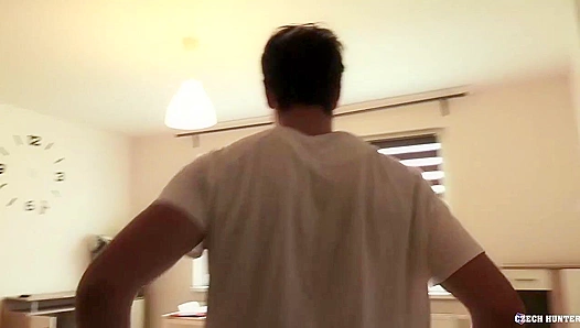 POV ~ Hairy Ass Bleached Pretty Boy Gets Rammed - XXX Gay