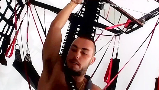 Bear Daddy Grips Hard Dick, Cuming All Over - Bonus Fetish