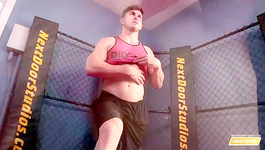 Ripped Hunk Chuck Tames His Horny Neighbor