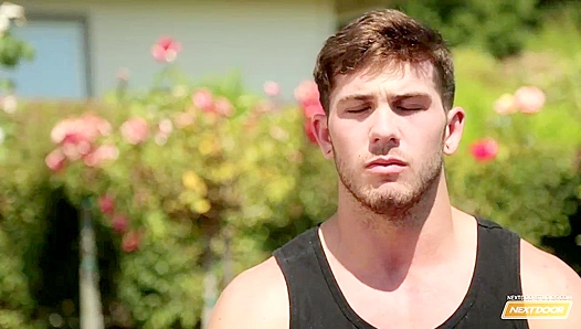 Ripped Hunk Chuck Tames His Horny Neighbor