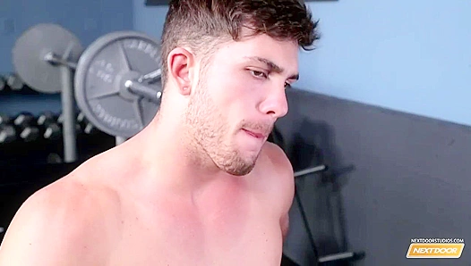 Ripped Hunk Chuck Tames His Horny Neighbor