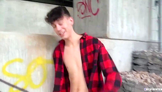 Hard Outdoor Action ~ Hot Czech Dude Fucks in HD - XXX Gay