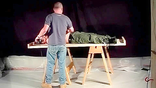 Stylist Dominates in Steamy Threesome S&M Session