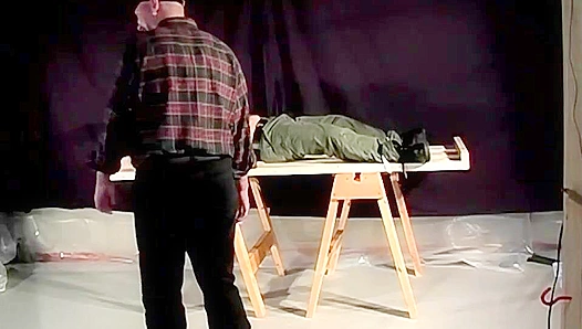 Stylist Dominates in Steamy Threesome S&M Session