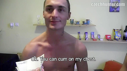 Czech Hunter ~ Fleshlight Fun Turns Into Mind-Blowing Handjob