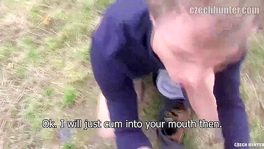 Czech Hunter Fucks Lean Dude Brutally From Behind