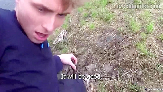 Czech Hunter Fucks Lean Dude Brutally From Behind
