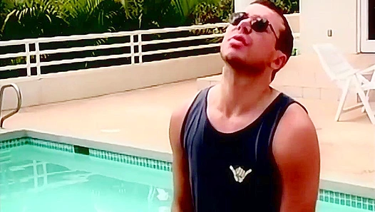 Three Amateur Hunks Get Wild in Outdoor Threesome Fun