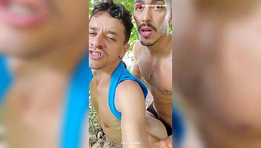 Took My Cousin to the Park for Some Hot Gay Action - BF TV
