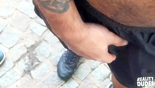 Straight Latino Hunk Gets Wild ~ Gay Fun for the Camera - Reality Dudes