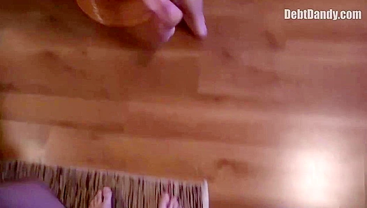 Debt Dandy Gets Paid in Pleasure by Sexy Creditor