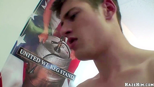 Frat Bros Get Filthy ~ Hardcore Hazing Session