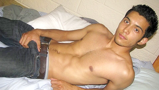 Ex-Boyfriend Strokes His Hairy Cock for the Camera - Hunk Hard-On Session