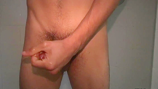 Ex-Boyfriend Strokes His Hairy Cock for the Camera - Hunk Hard-On Session