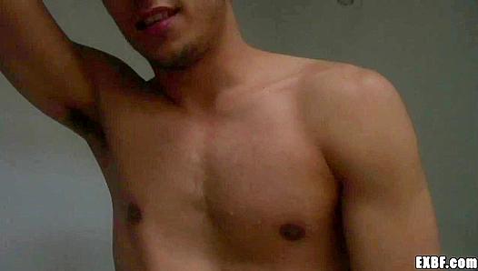 Ex-Boyfriend Strokes His Hairy Cock for the Camera - Hunk Hard-On Session