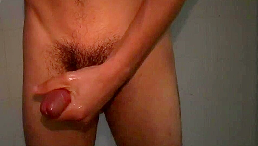 Ex-Boyfriend Strokes His Hairy Cock for the Camera - Hunk Hard-On Session