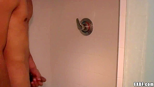 Ex-Boyfriend Strokes His Hairy Cock for the Camera - Hunk Hard-On Session