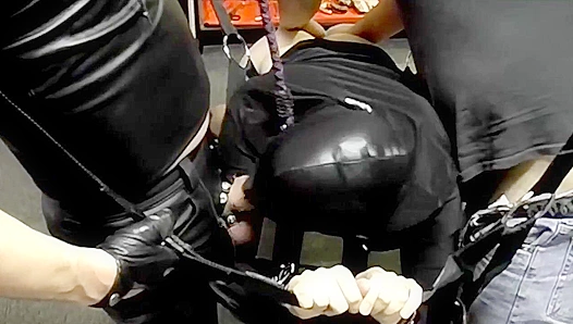 Shadow Junior & Lycan Dominate Night Shayde in Intense Gay BDSM Session