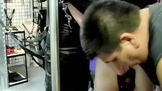 Shadow Junior & Lycan Dominate Night Shayde in Intense Gay BDSM Session